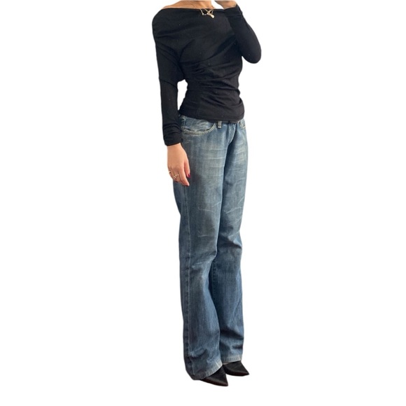 Zara Knit Off-the-Shoulder Top (M) - Picture 2 of 6